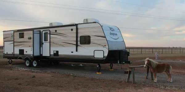 Camper submitted image from The Hitchin' Post RV Park and Cabins