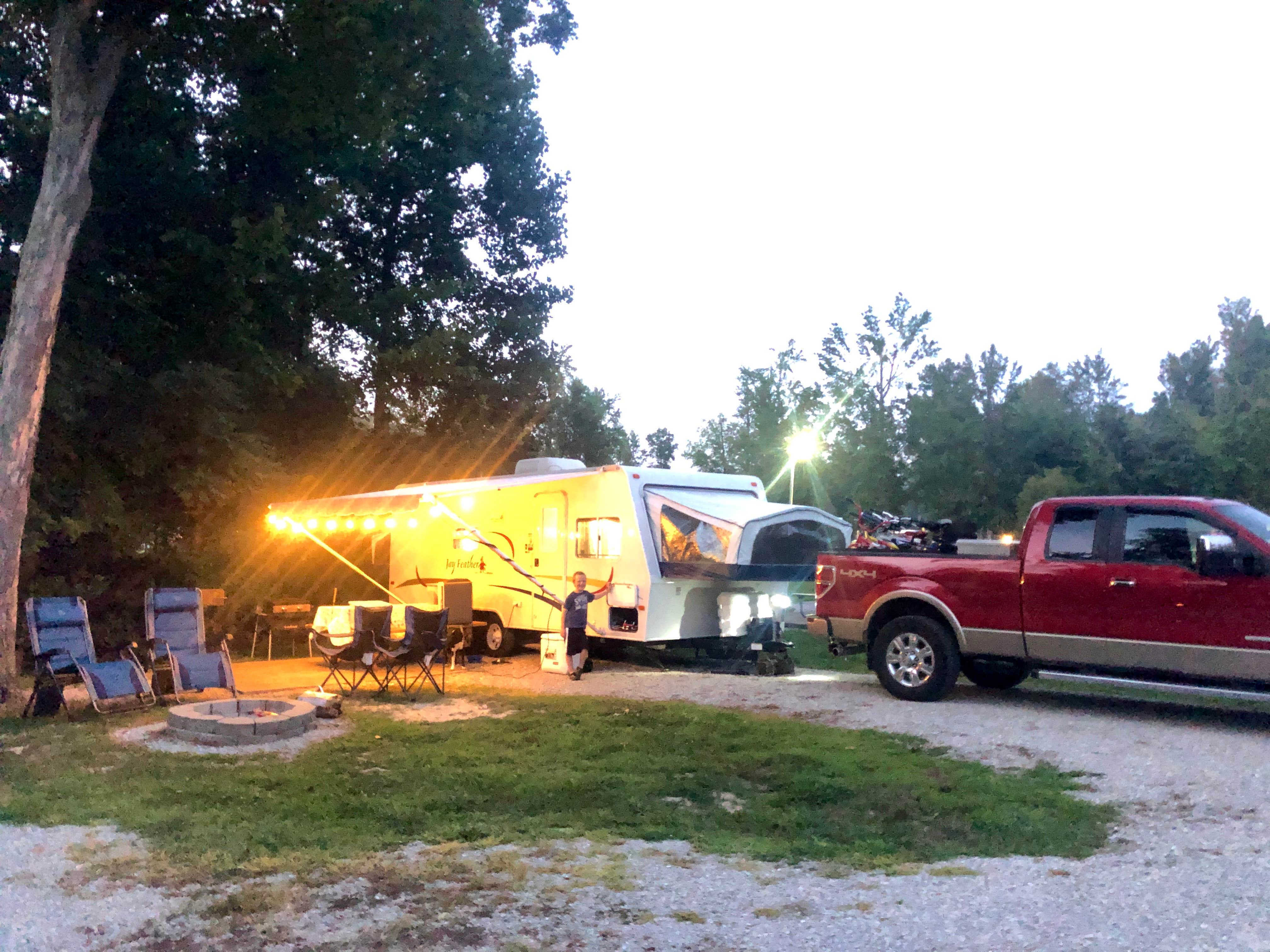 Camper-submitted photo at Batesville KOA near Milan, IN