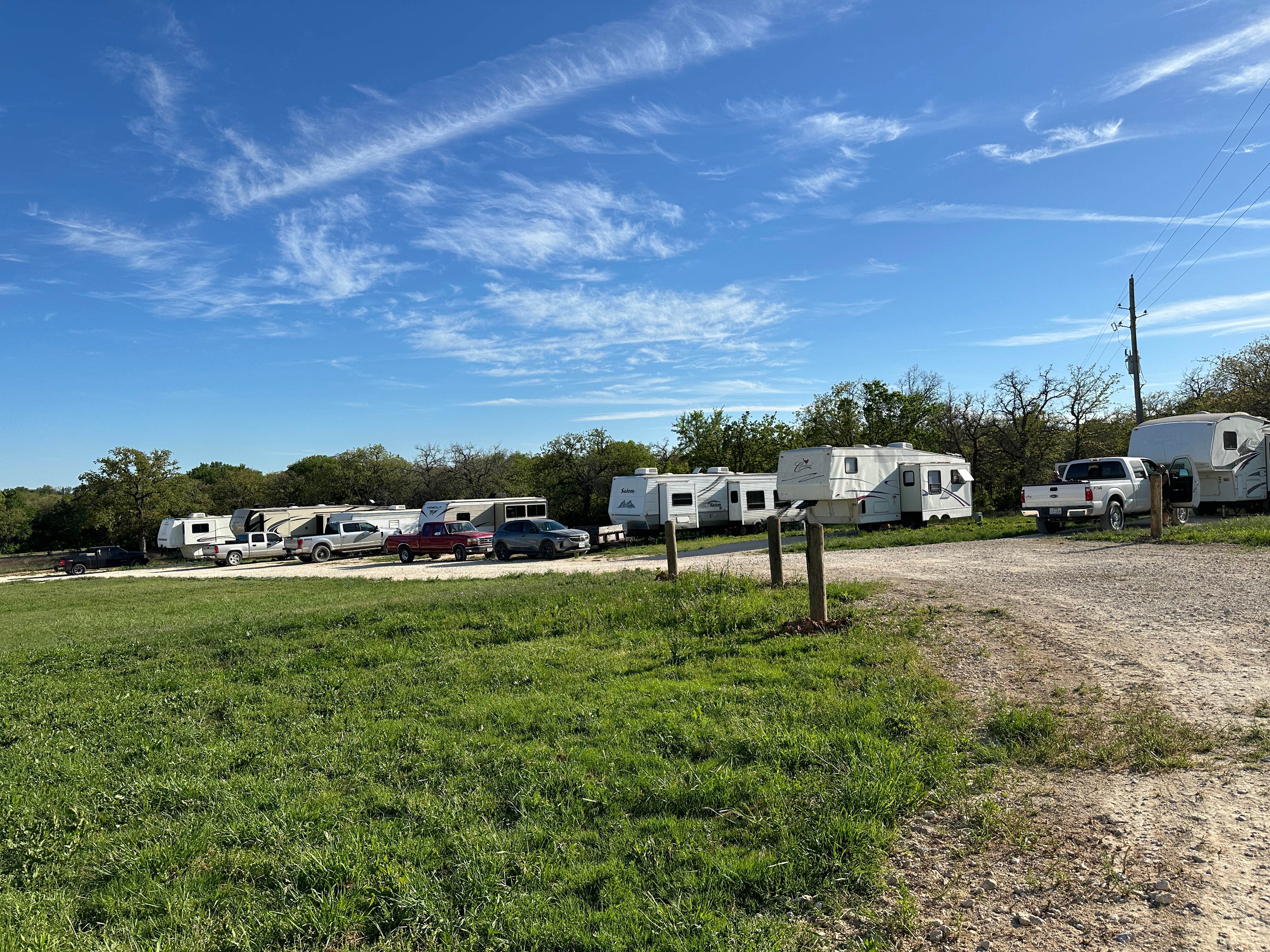 Kara I.'s photo of rv camping at Rockin' K RV Park and Horse Motel near Comanche, TX