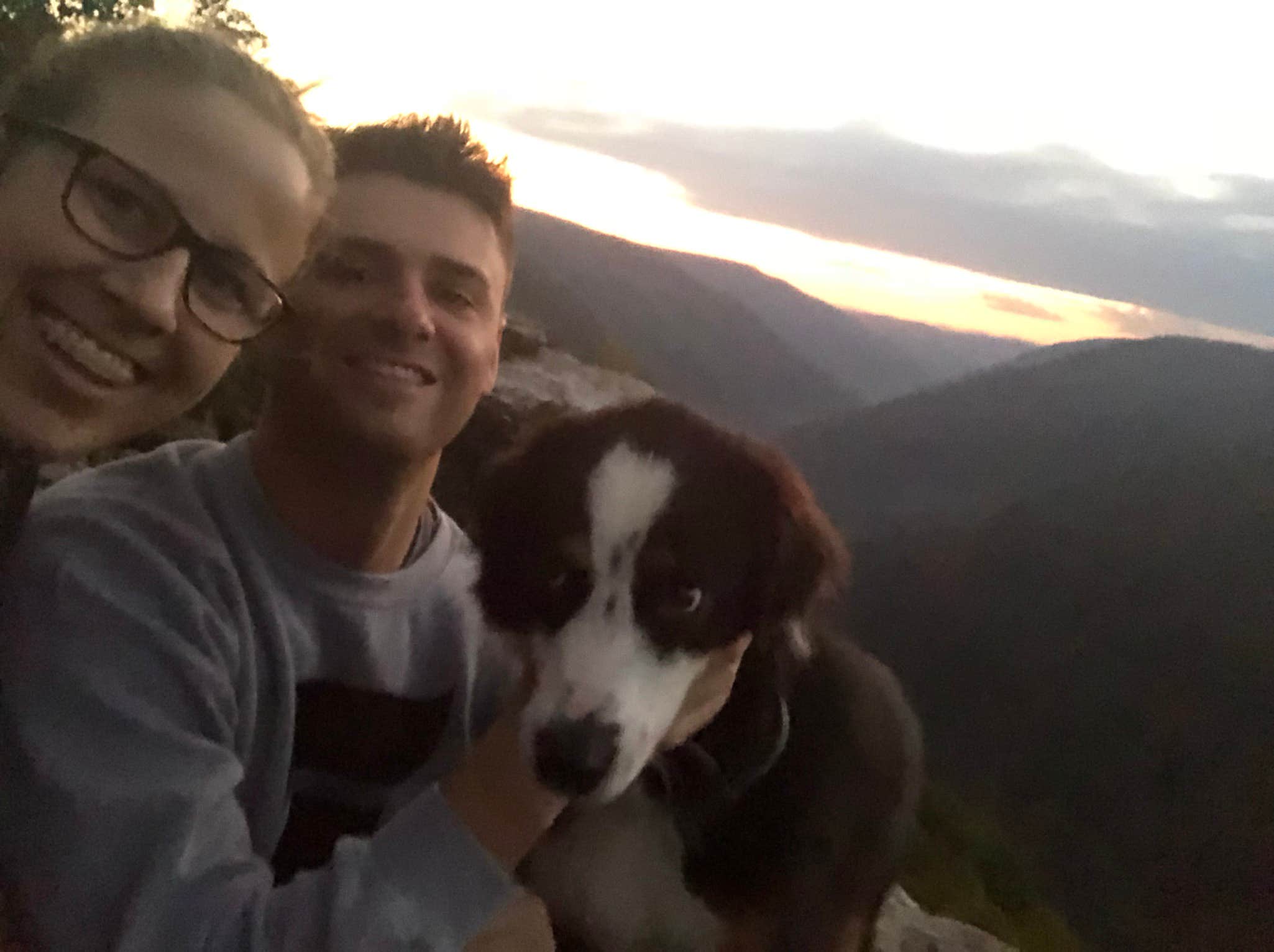 Olivia M.'s photo of camping with pets at Monongahela National Forest Dispersed Site near Durbin, WV