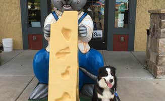 Olivia M.'s photo of camping with pets at Arrowhead RV Campground near Nekoosa, WI