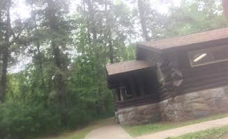 Olivia M.'s photo of a cabin at Pine Ridge Campground — Itasca State Park near Akeley, MN