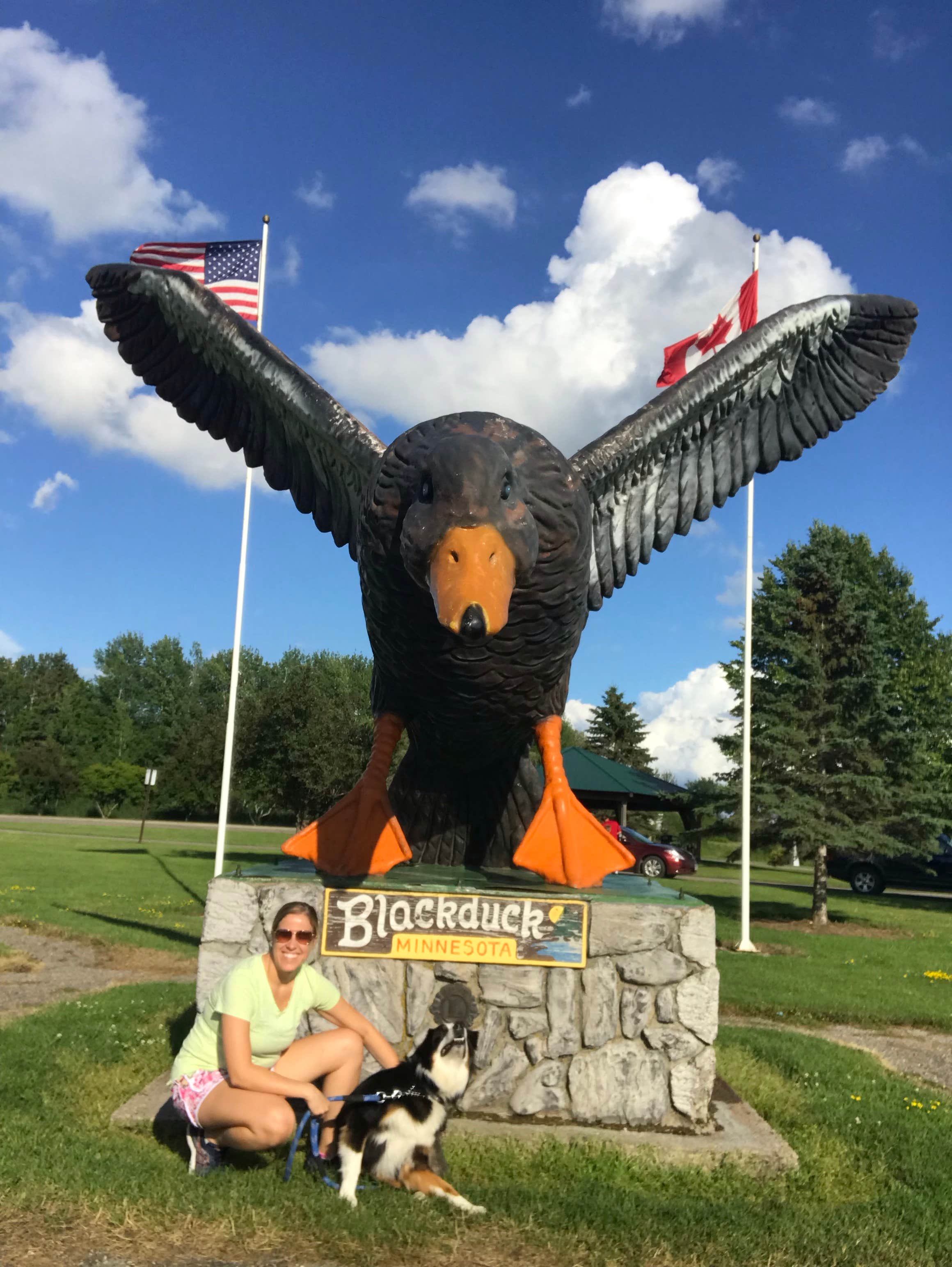 Olivia M.'s photo of camping with pets at Pine Tree Park near Deer River, MN