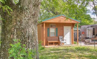 Heather T.'s photo of a cabin at Timberline Campground near Clinton, IL