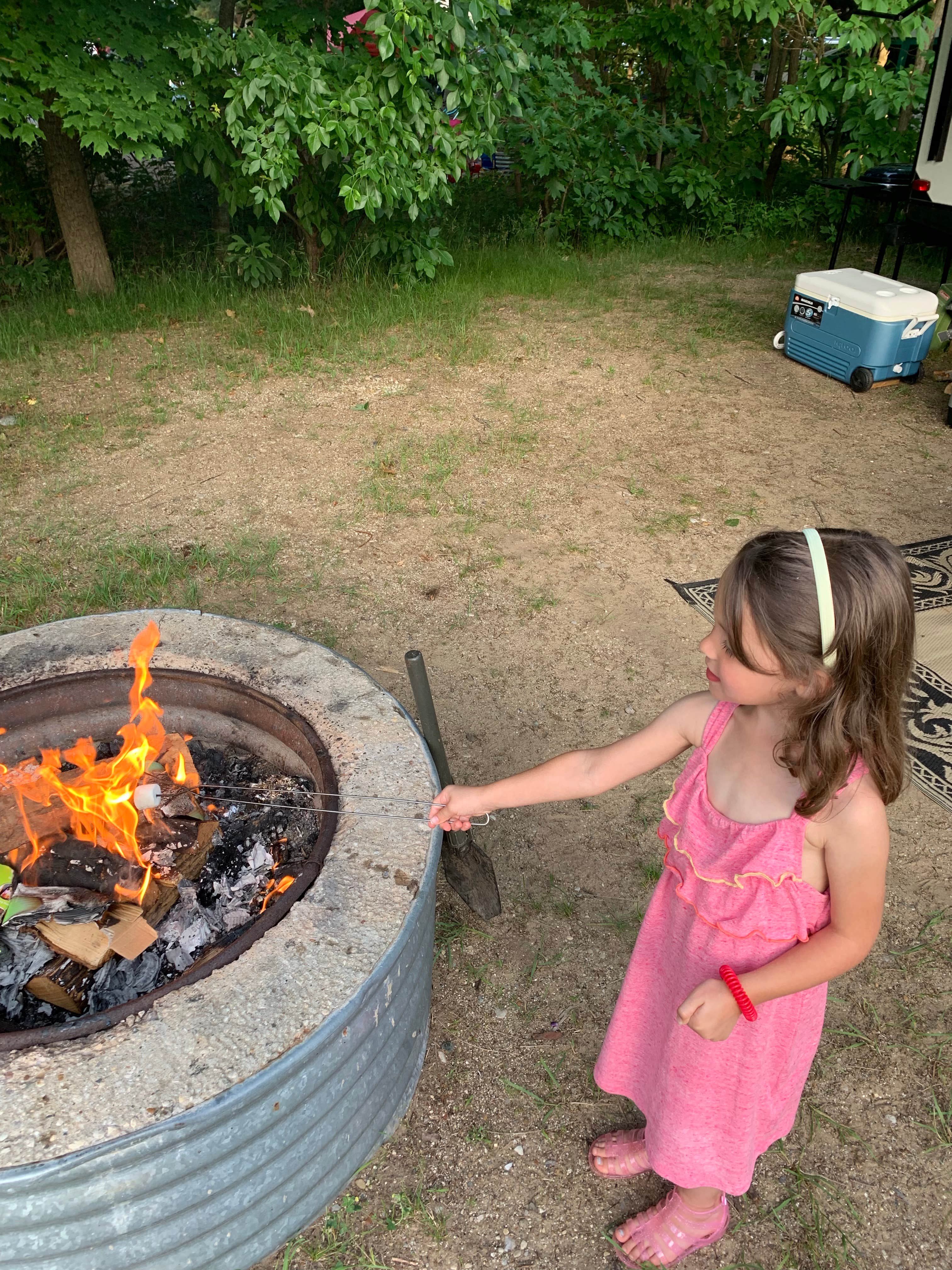 Camper-submitted photo at Van Buren State Park Campground near Covert, MI