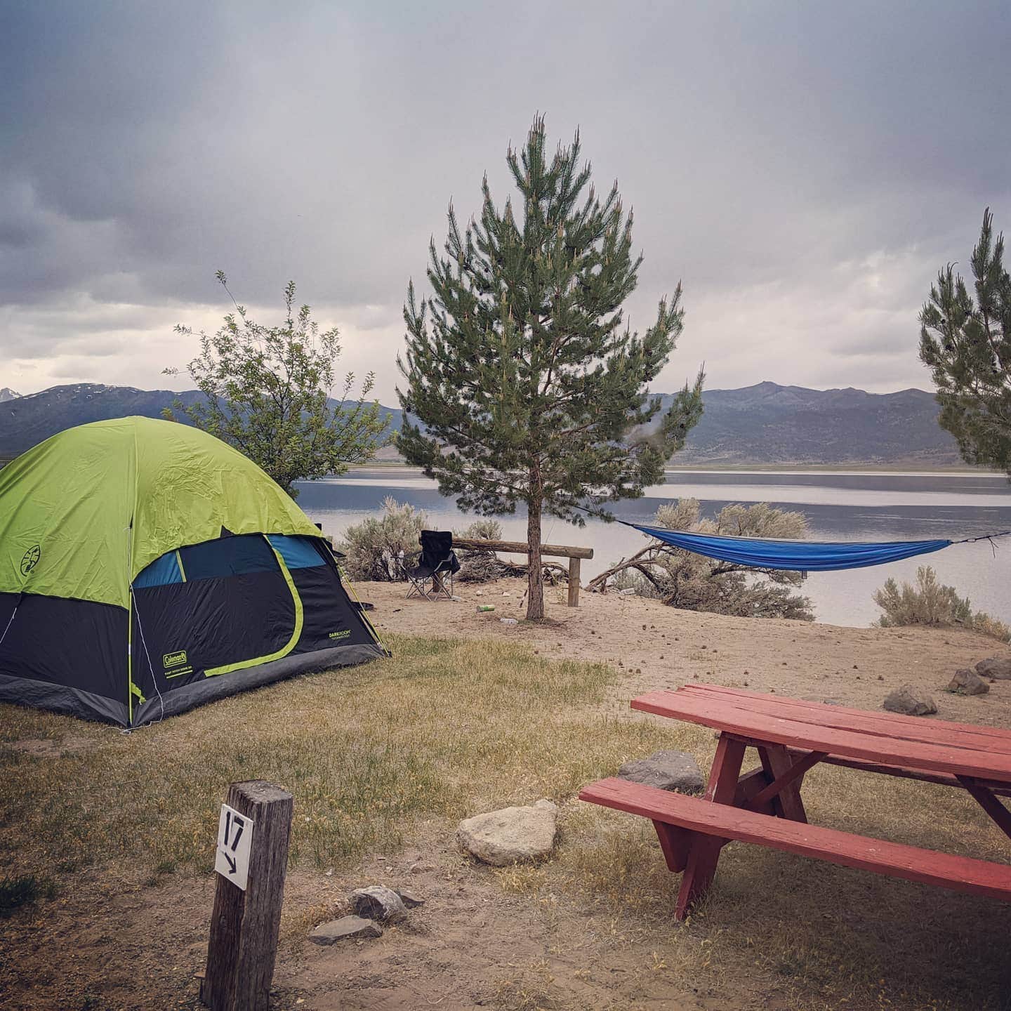 Camping near Big Horn Campground at the Elbow — Walker River State Recreation Area: Bridgeport Reservoir RV Park and Marina, Bridgeport, California