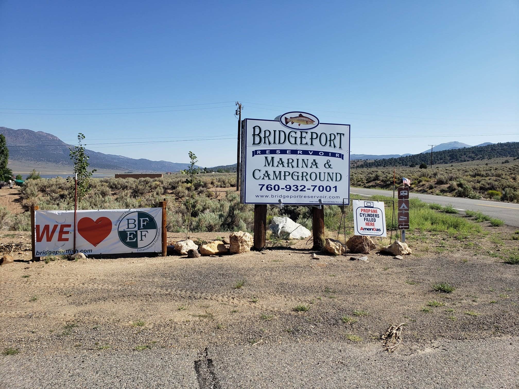 Camper-submitted photo at Bridgeport Reservoir RV Park and Marina near Coleville, CA