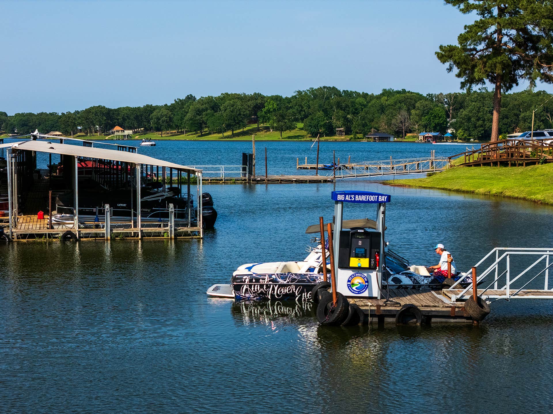 Camper-submitted photo at Big Al's Barefoot Bay near Gilmer, TX
