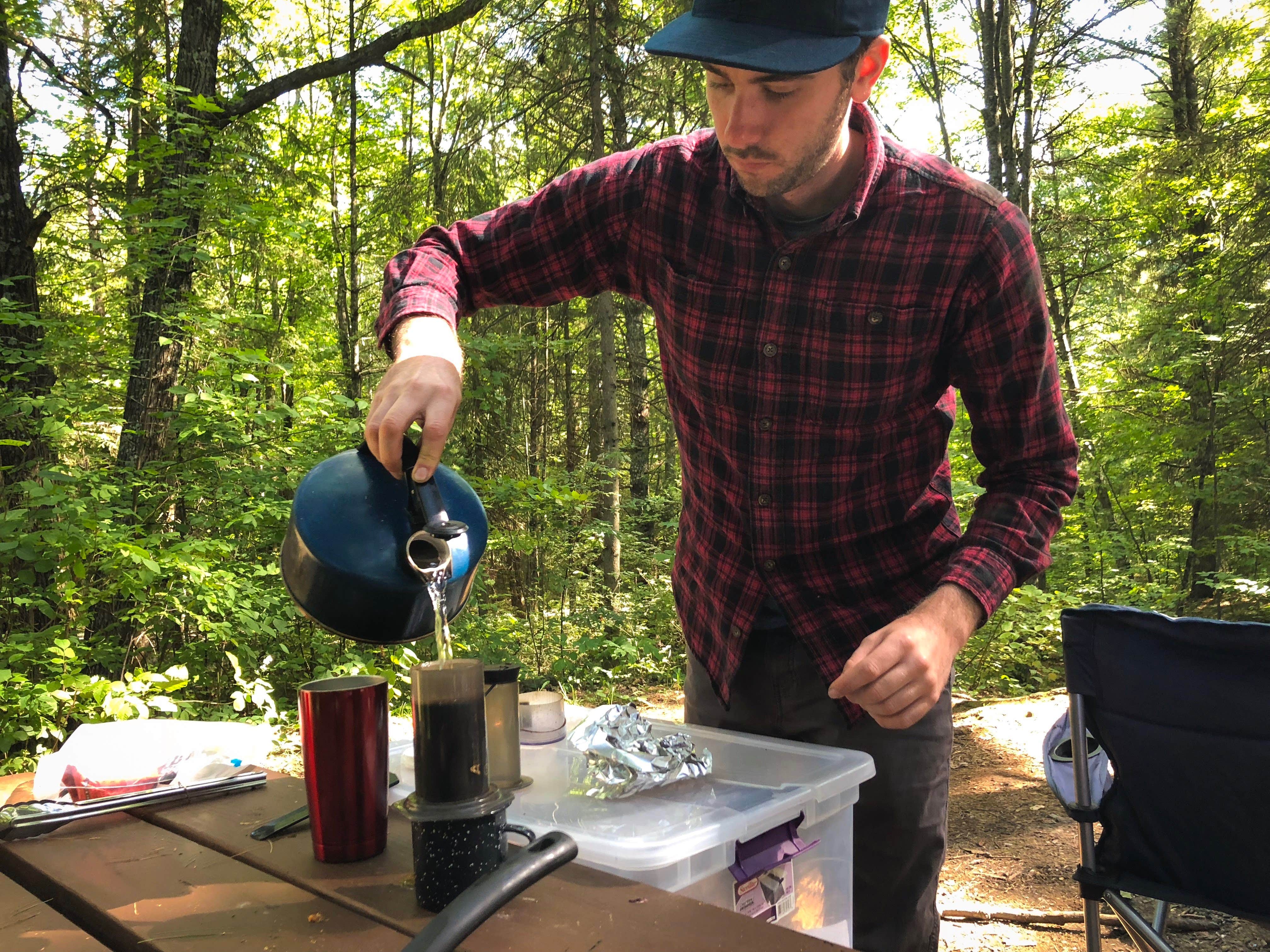 Camper-submitted photo at Bagley Rapids NF Campground near Shawano, WI