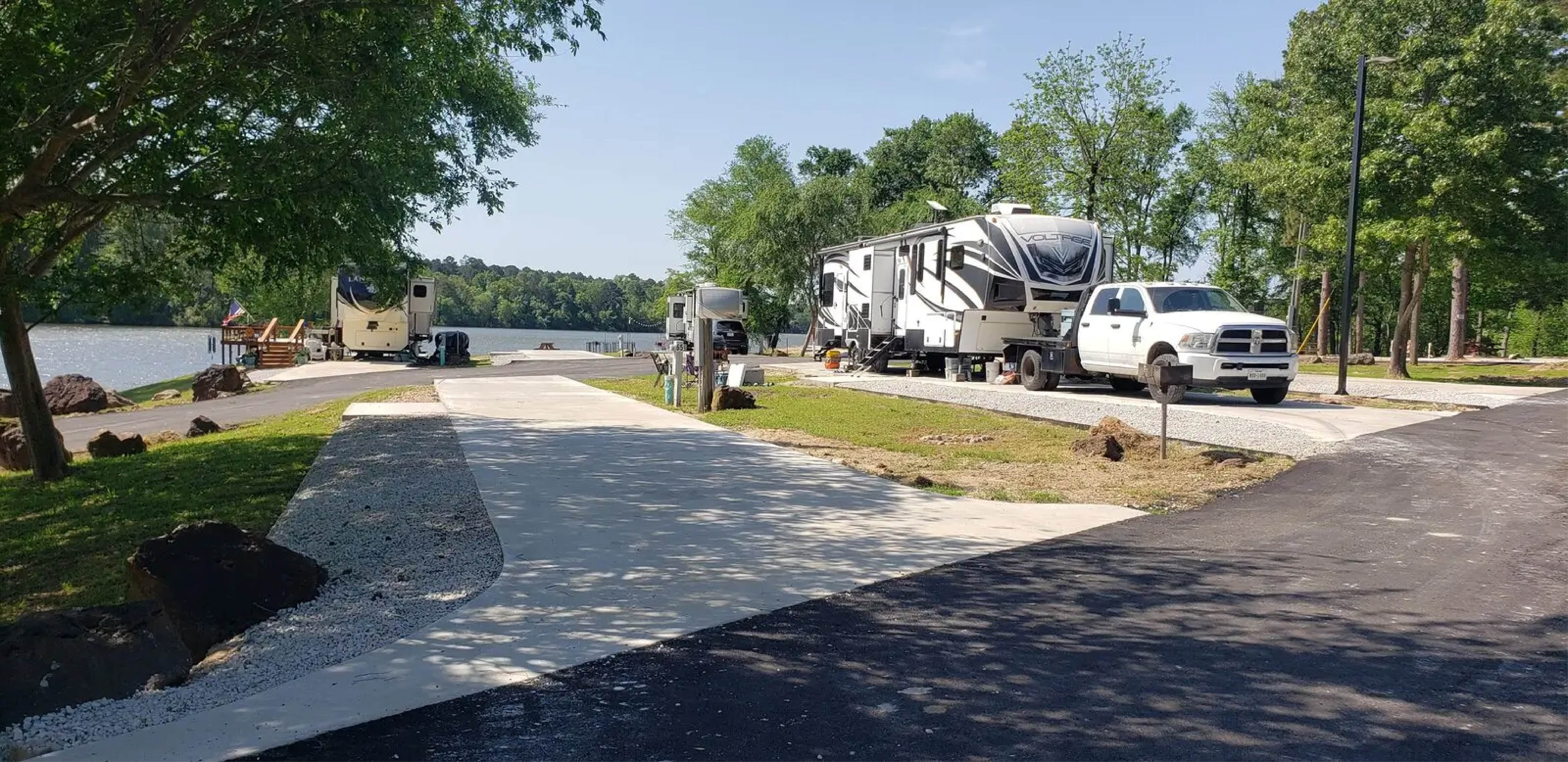 Corey's photo of rv camping at Big Al's Barefoot Bay near Pittsburg, TX