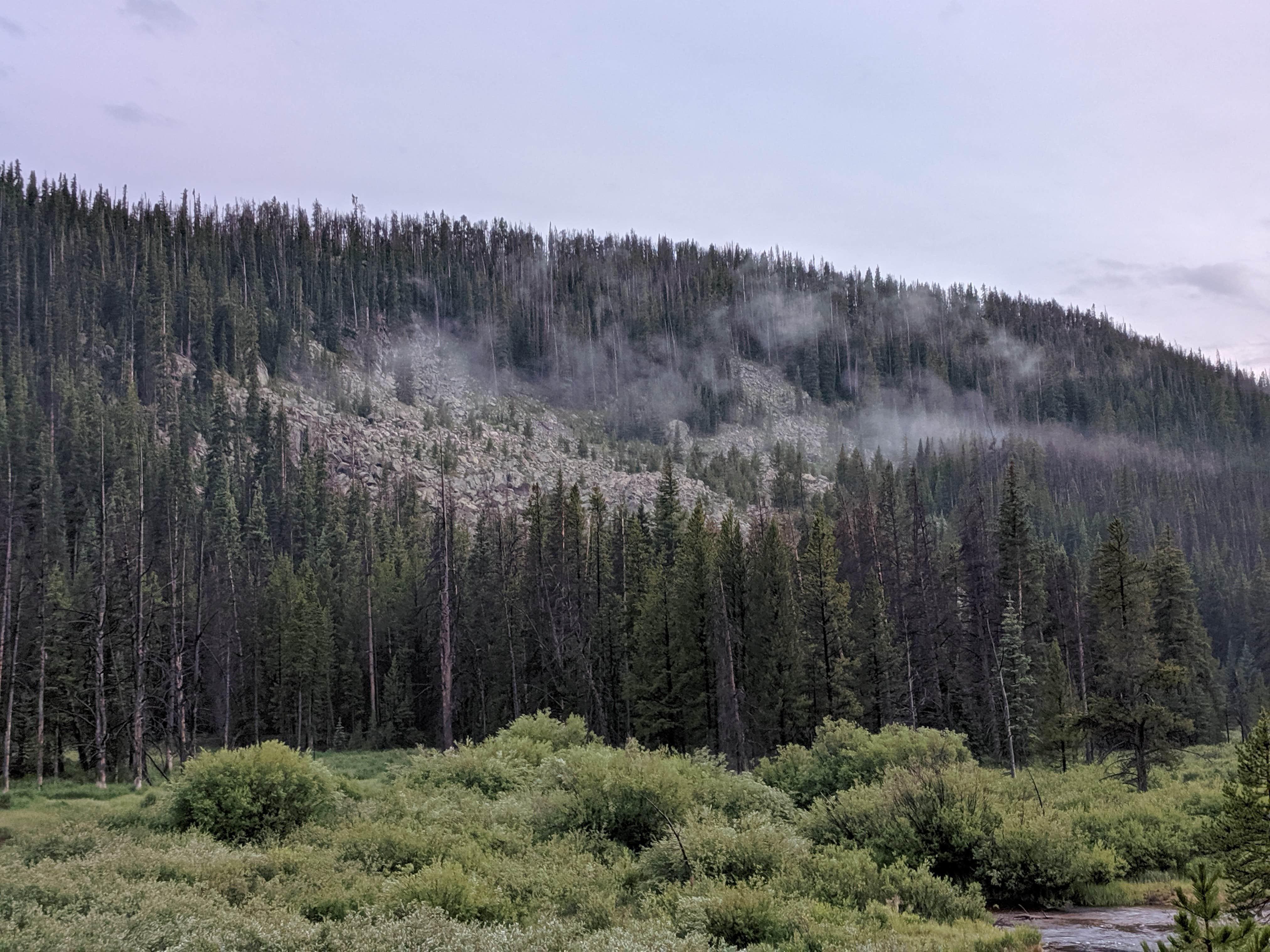 Camper-submitted photo at Meadow Creek Reservoir Fishing Site near Arapaho and Roosevelt National Forests and Pawnee National Grassland