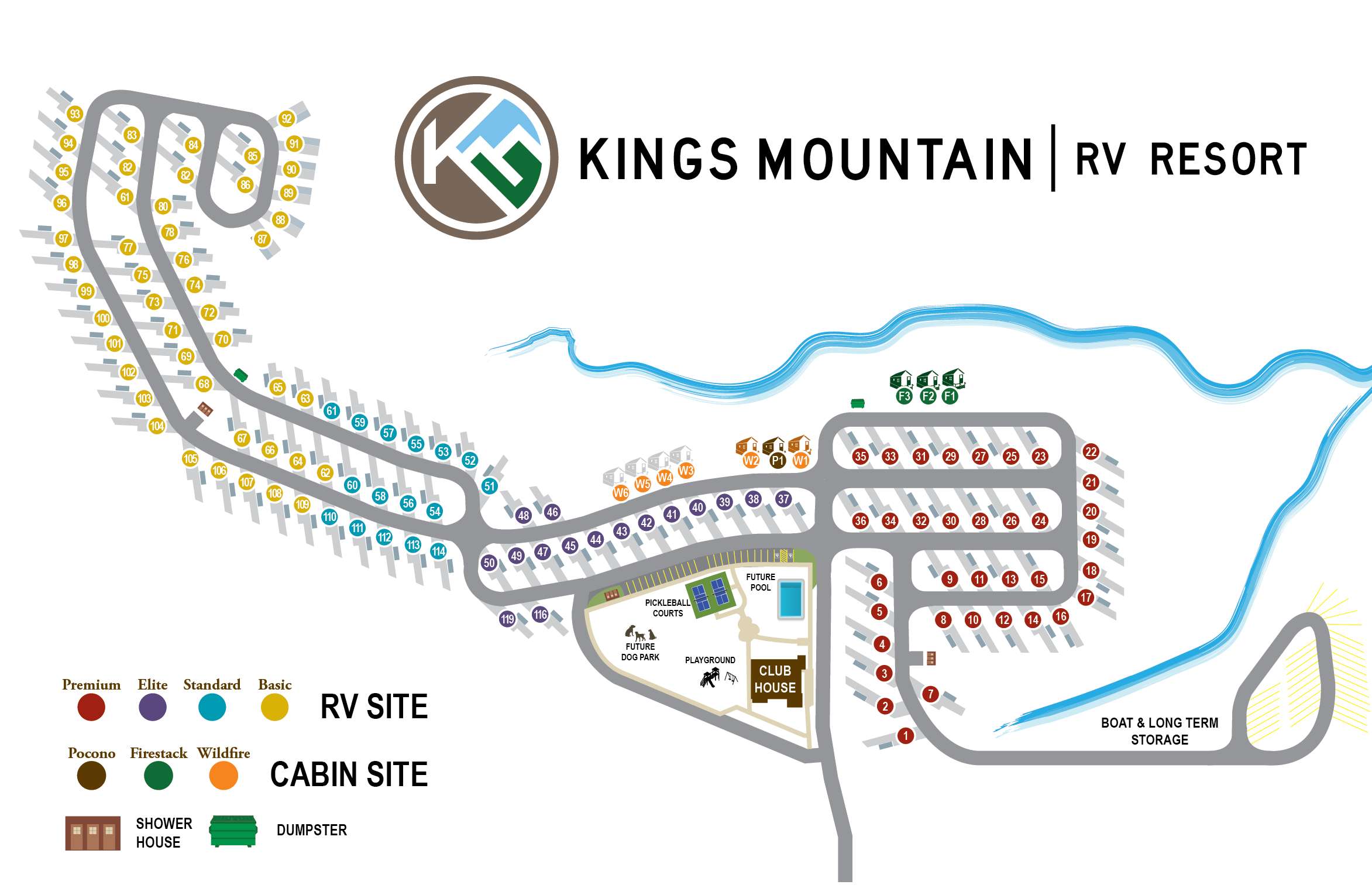 Camper submitted image from Kings Mountain RV Resort - 1
