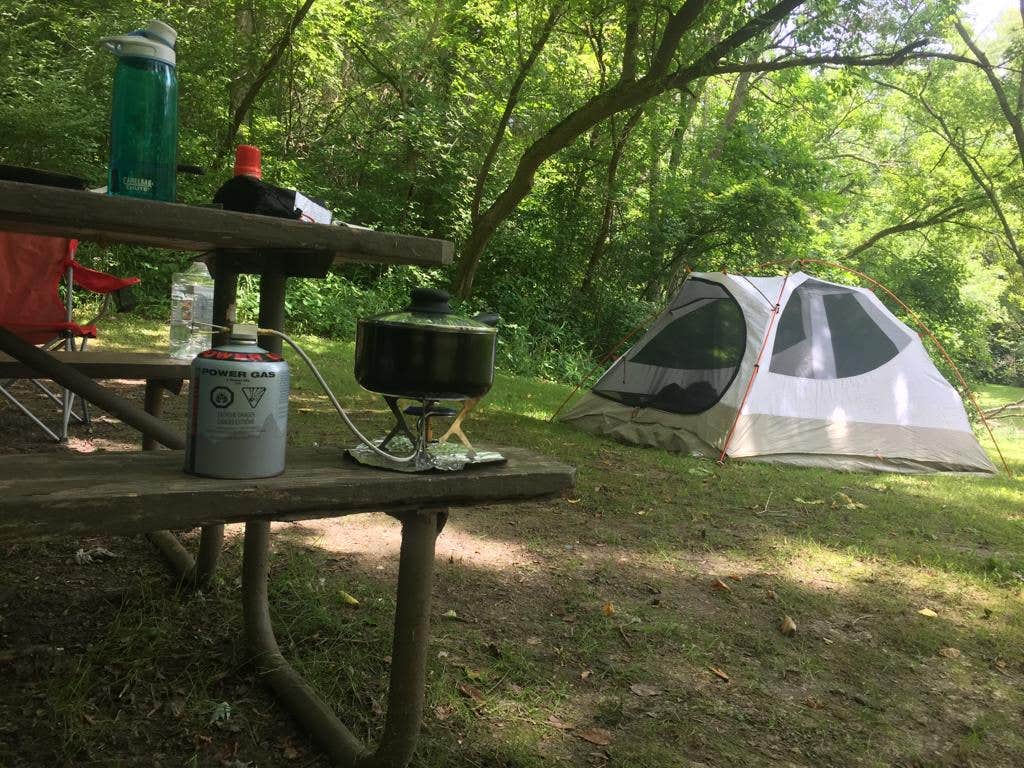 Jenna M.'s photo at Mississippi Palisades State Park Campground near Savanna, IL