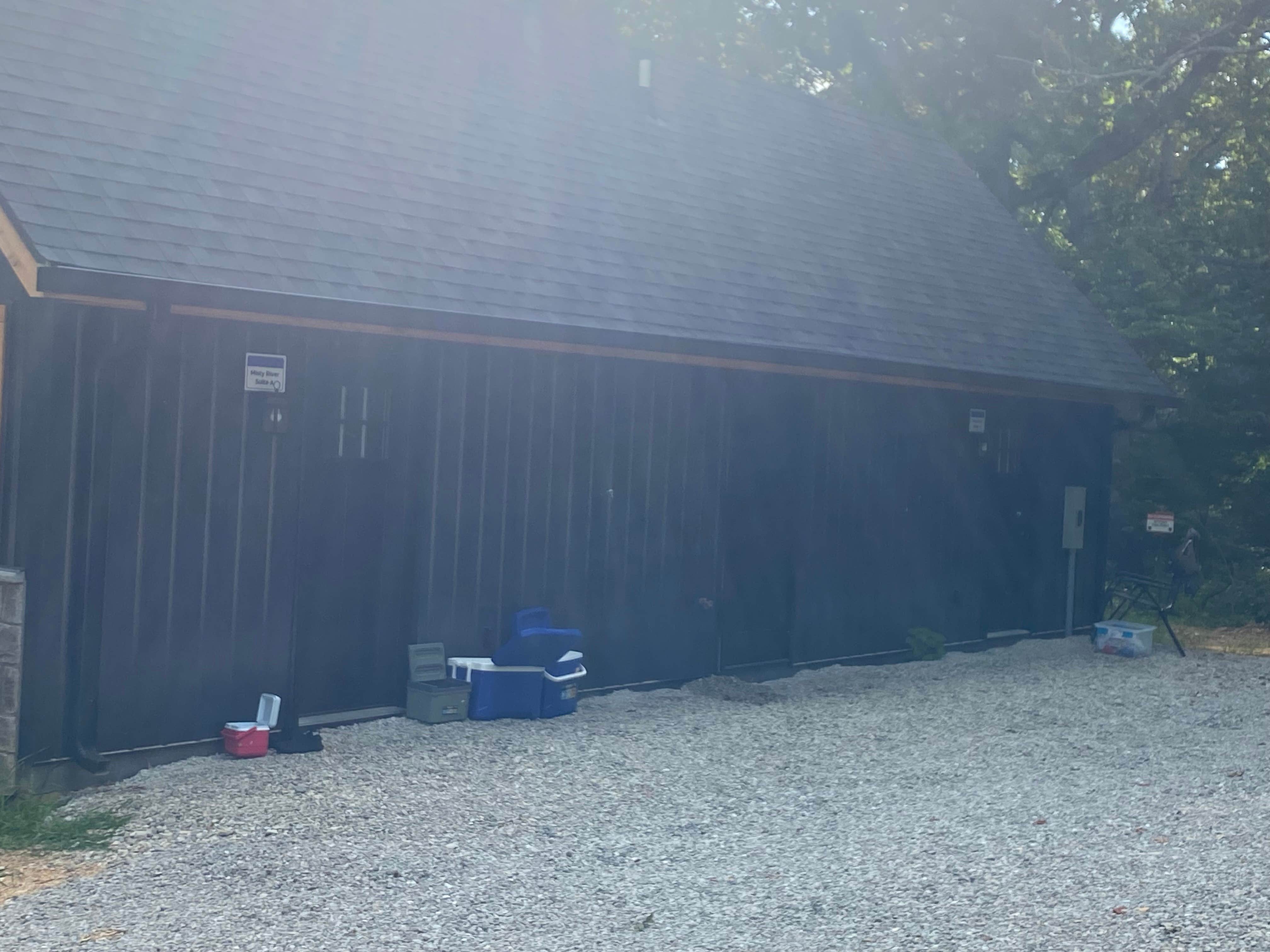 Eric S.'s photo of a cabin at Riverfront Campground and Canoe near Ash Grove, MO