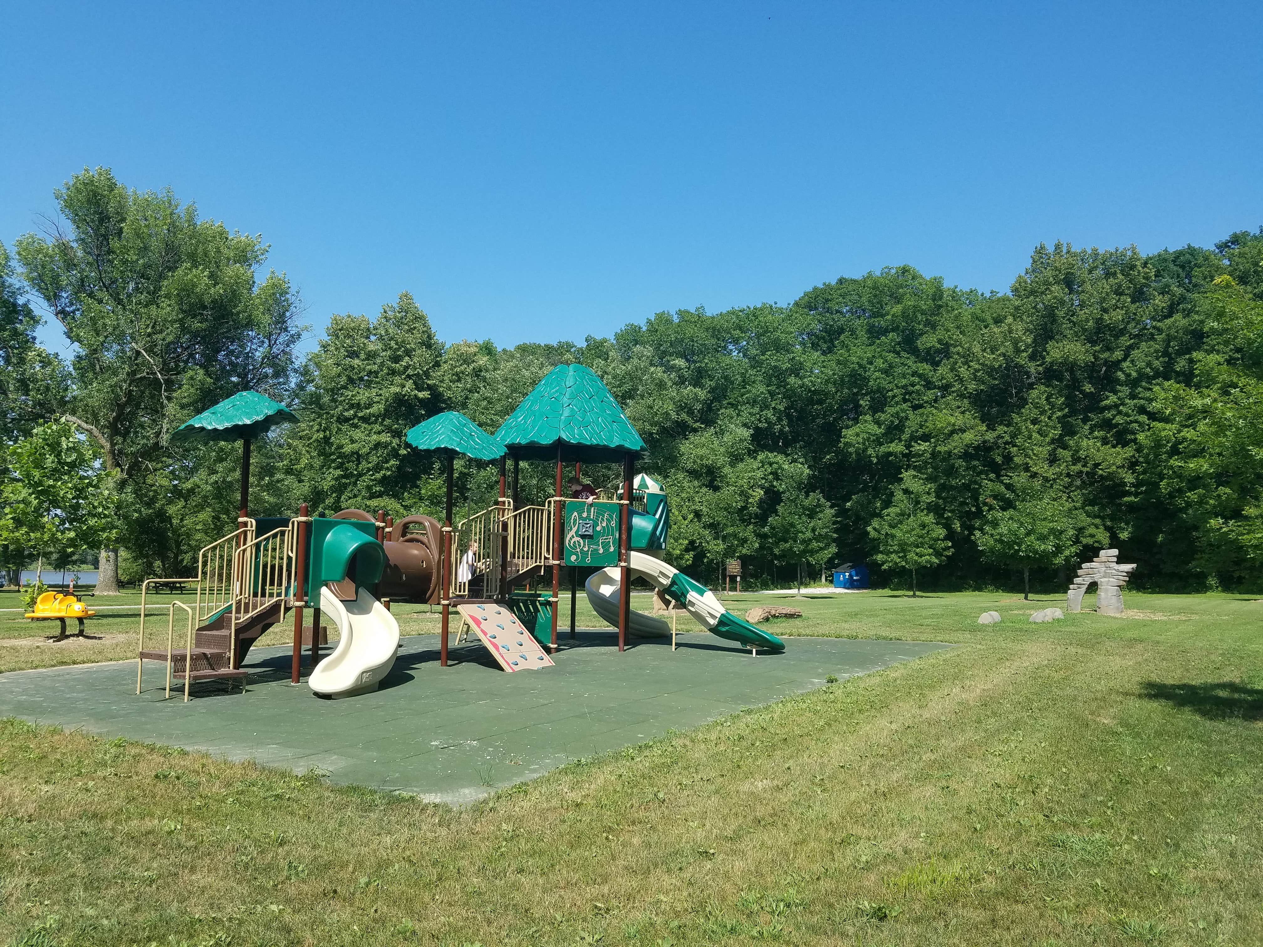 Camper submitted image from Riverview Campground - Loud Thunder Forest Preserve - 3