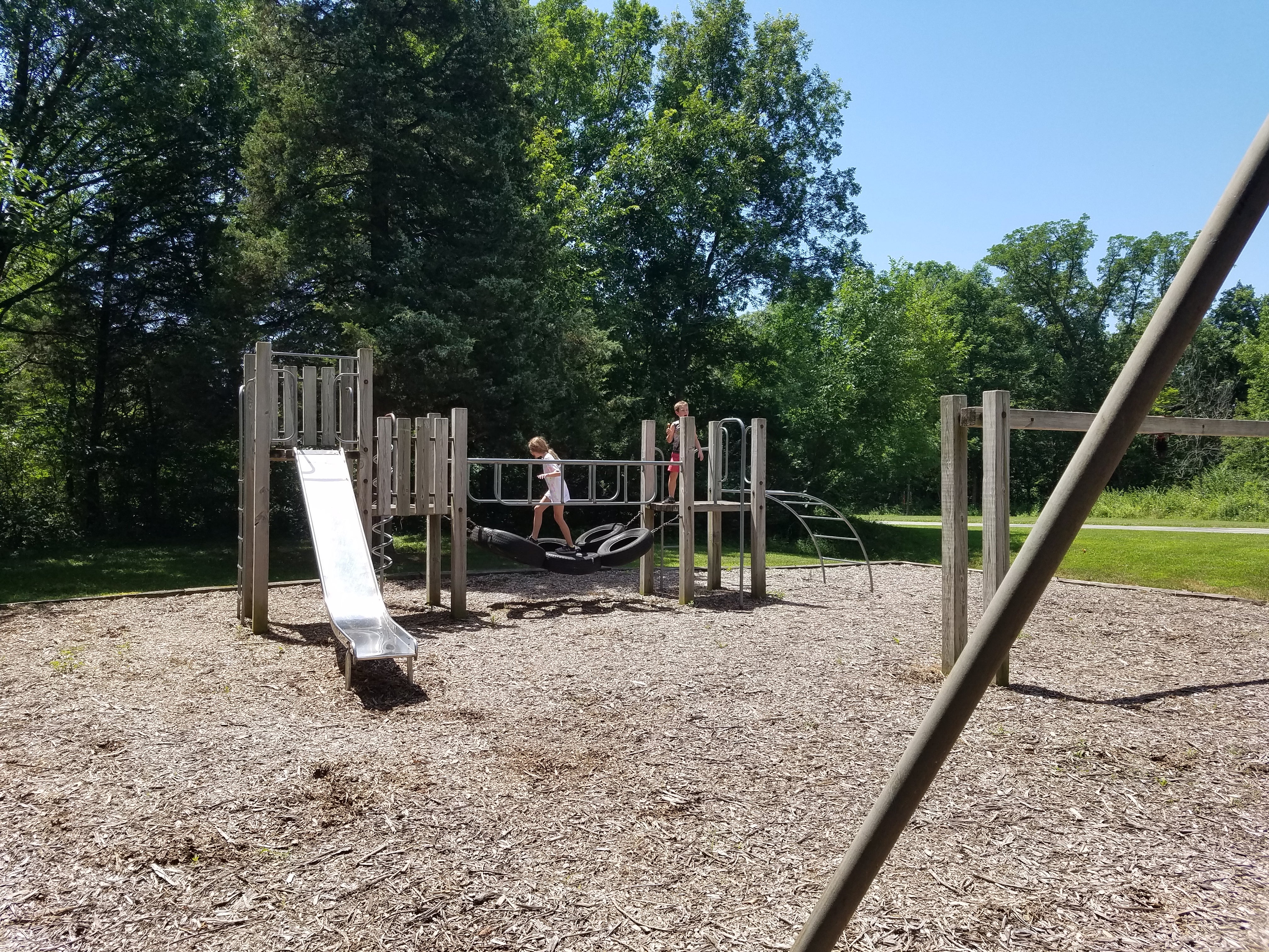 The playground near Lone Cedar