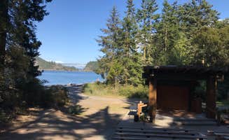 Ginger M.'s photo of a cabin at Deception Pass State Park Campground near Edmonds, WA