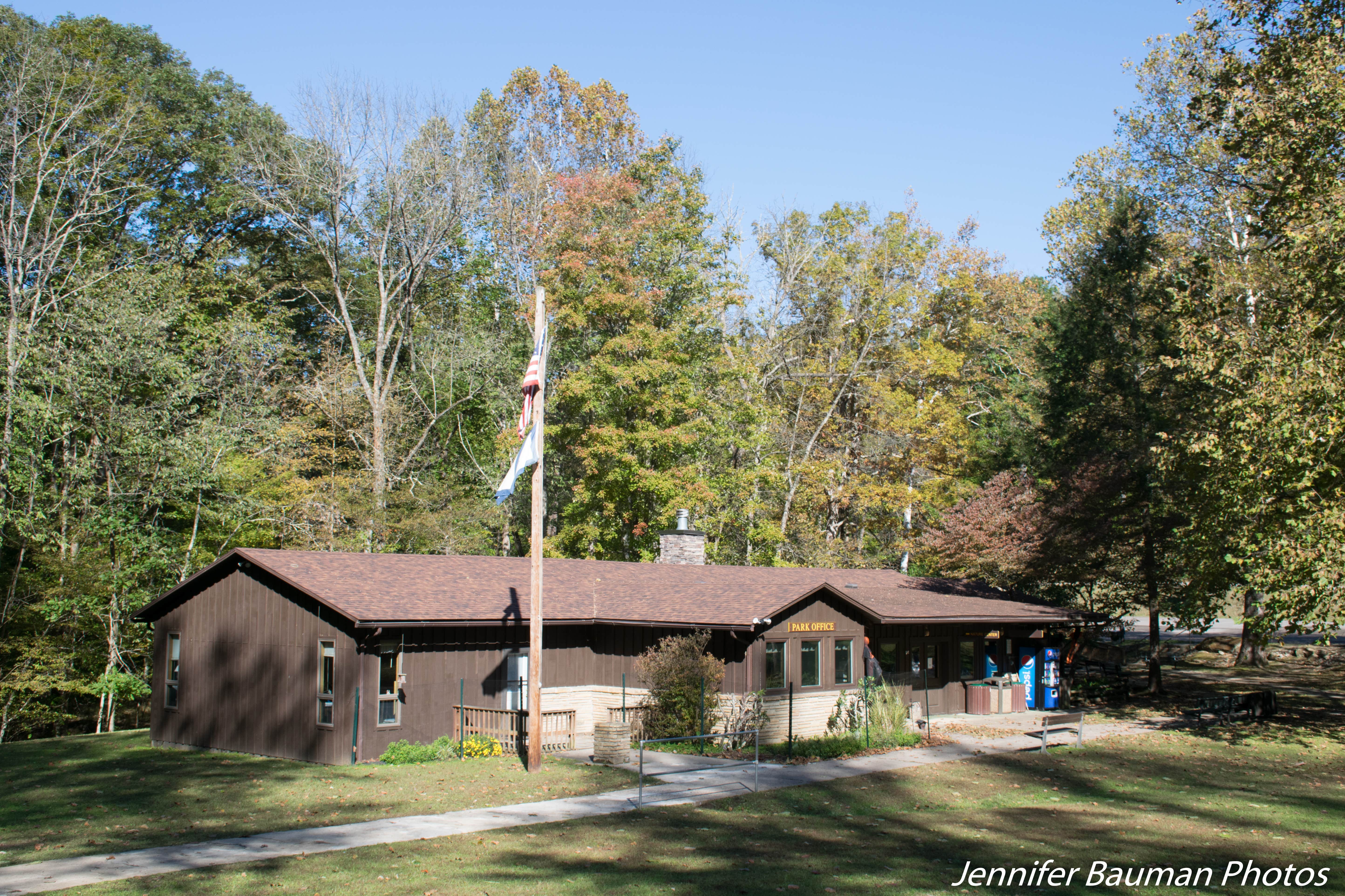 Jennifer B.'s photo of glamping accommodations at Tygart Lake State Park Campground near West Milford, WV