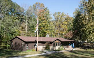 Jennifer B.'s photo of glamping accommodations at Tygart Lake State Park Campground near Friendsville, MD