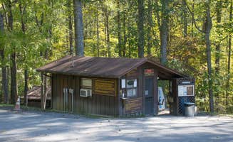 Jennifer B.'s photo of glamping accommodations at Tygart Lake State Park Campground near Hopwood, PA