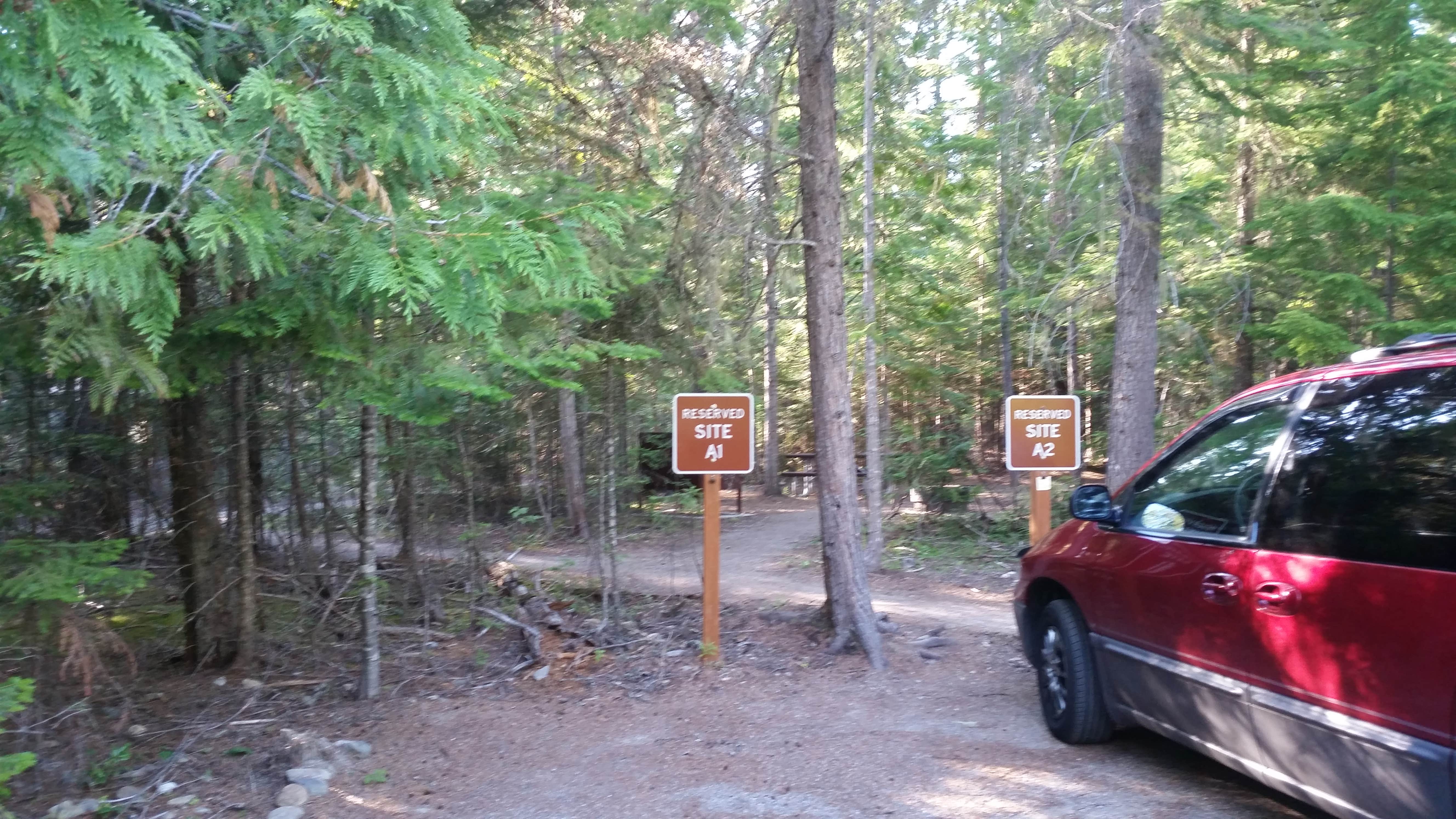 Hike in site parking