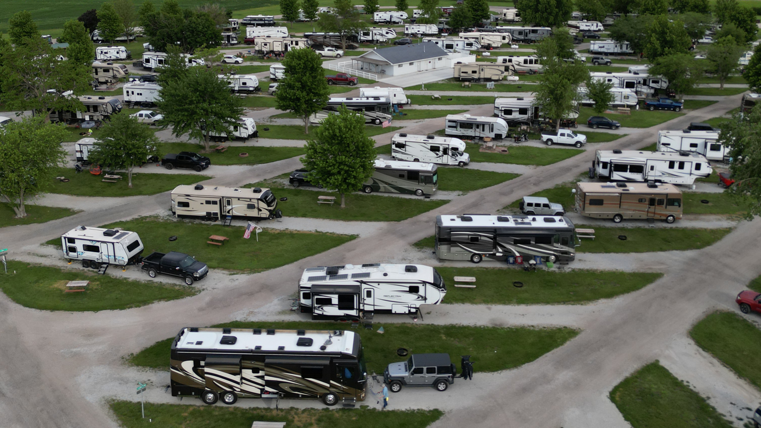 Theresa R.'s photo of rv camping at Pine Grove RV Park & Campground near Hickman, NE