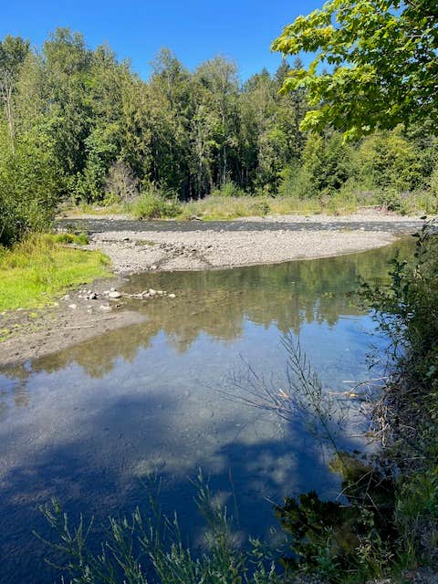 Camper-submitted photo at Dungeness Island near Sequim, WA