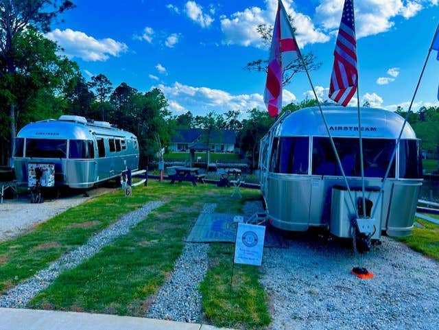 Denese M.'s photo of rv camping at Retroville 1960s-70 Drive In Movie/TV Themed RV Park near DeFuniak Springs, FL