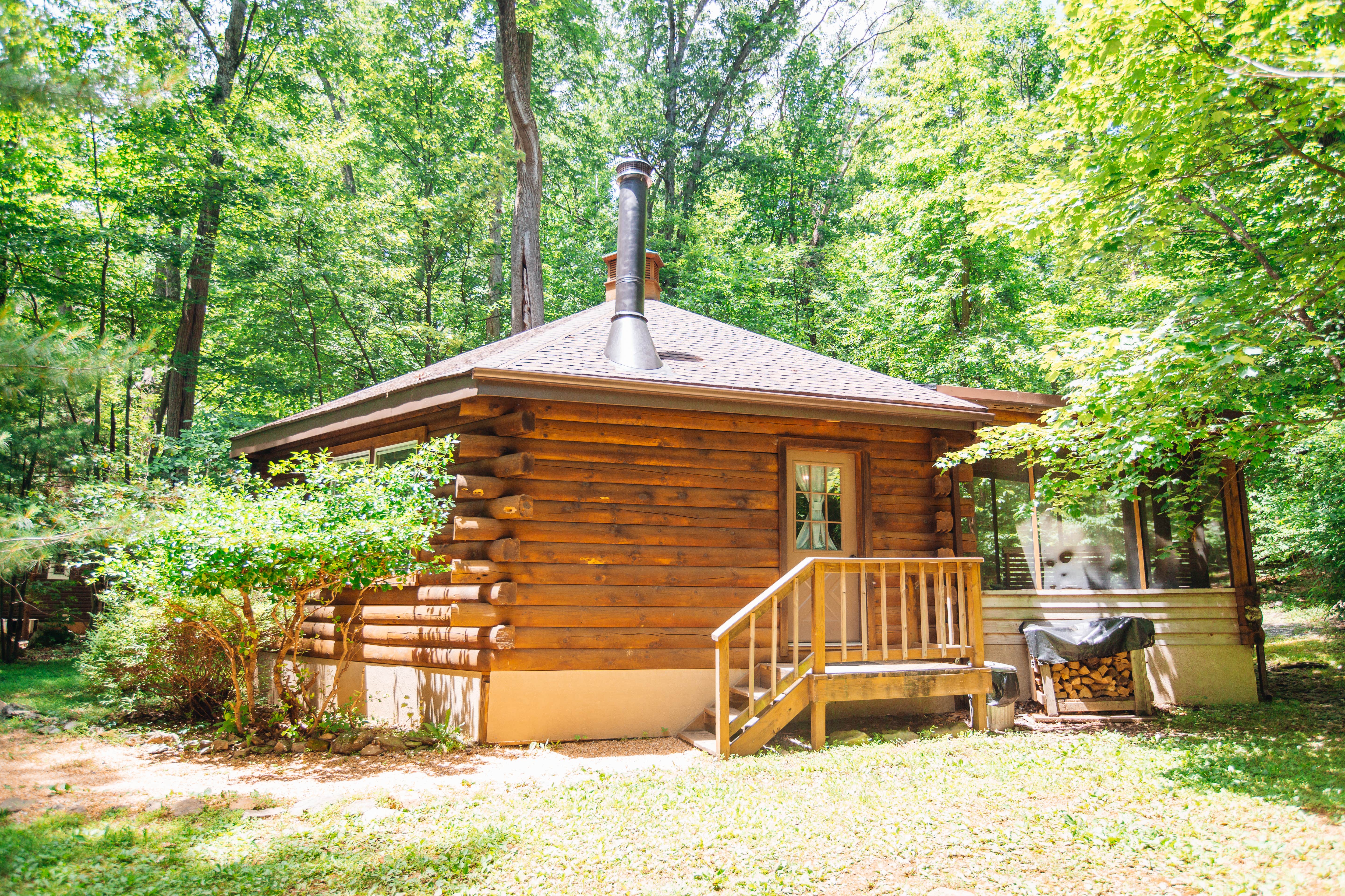 Davada I.'s photo of a cabin at Ole Mink Farm Recreation Resort near Poolesville, MD