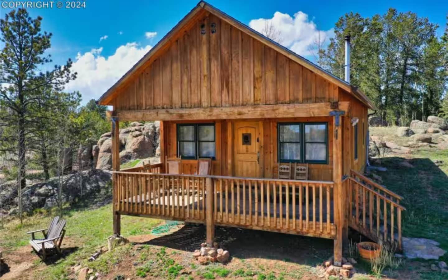 The Dyrt's photo of a cabin at Phantom Canyon Resort near Florence, CO