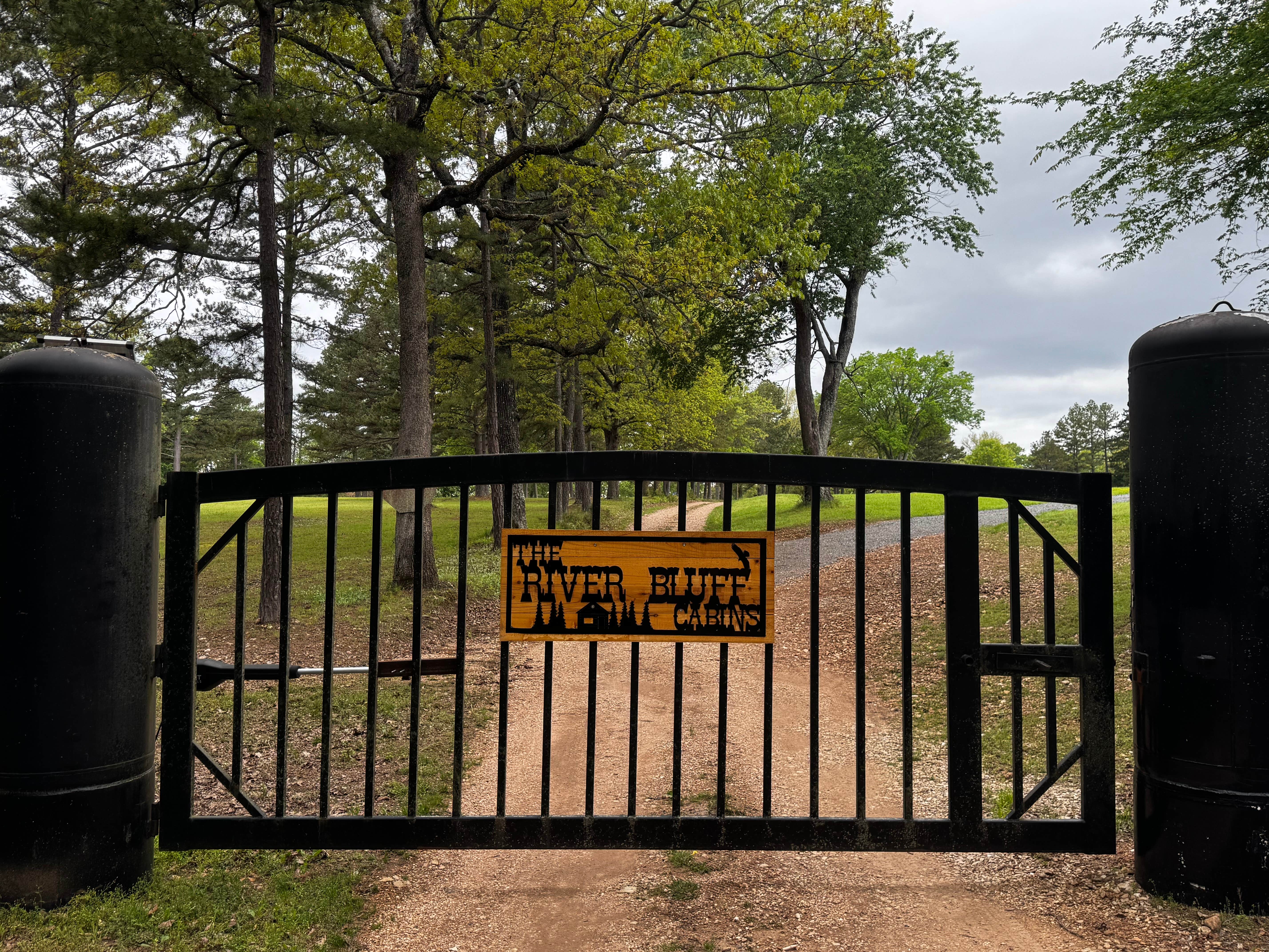 Camper-submitted photo at The River Bluff Cabins near Proctor, OK