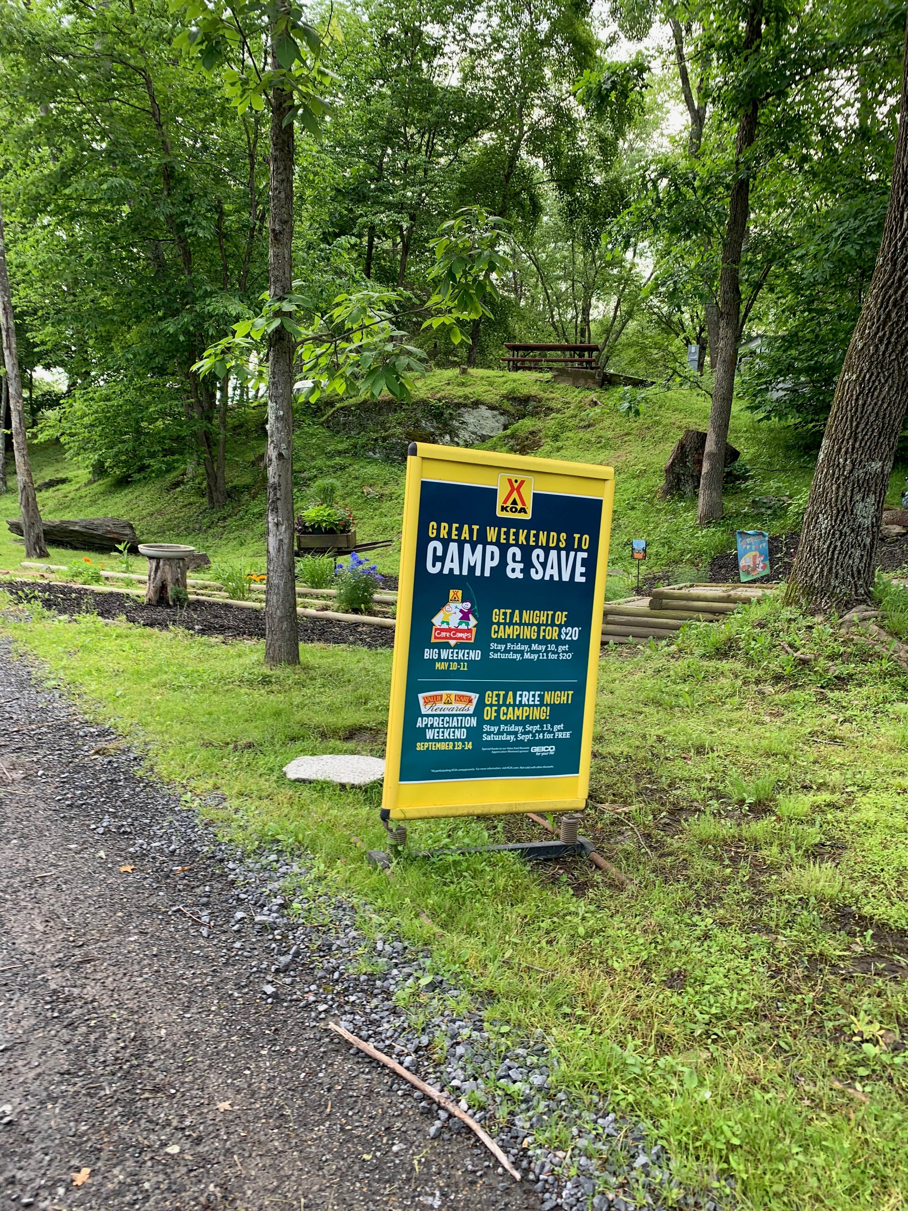 Delaware Water Gap / Pocono Mountain KOA Camping | East Stroudsburg, PA