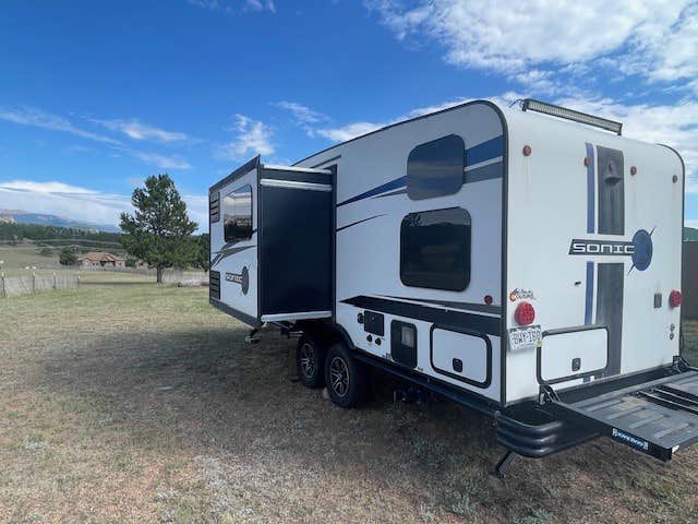 Maya K.'s photo of rv camping at Peakview Pines RV Camping near Lake George, CO