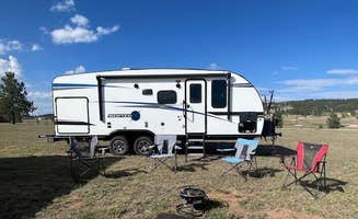 Maya K.'s photo of rv camping at Peakview Pines RV Camping near Green Mountain Falls, CO