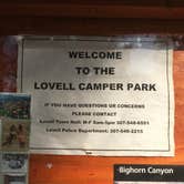 Review photo of Lovell Camper Park by Annie C., August 1, 2019