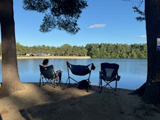 Camper-submitted photo at Wassamki Springs Campground near Portland, ME