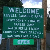 Review photo of Lovell Camper Park by Annie C., August 1, 2019