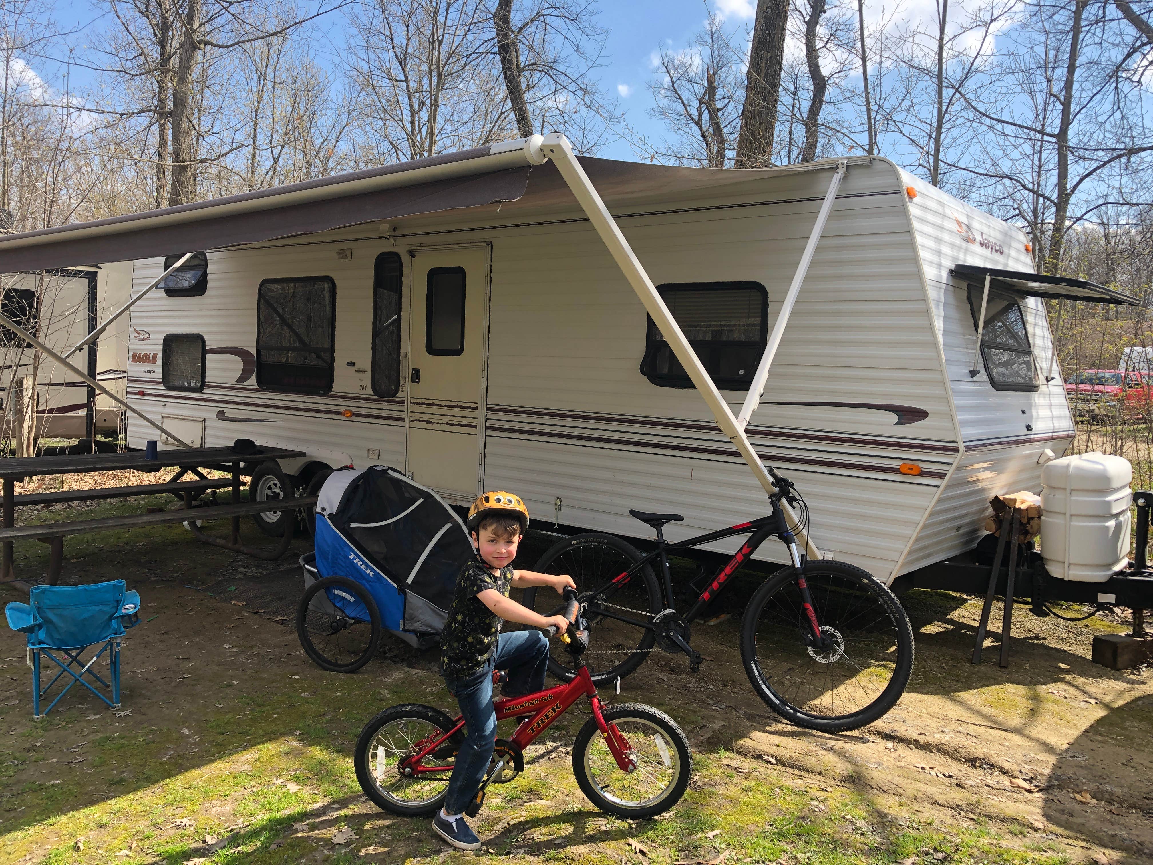 Allison  K.'s photo of rv camping at Nerstrand Big Woods State Park Campground near Zumbrota, MN