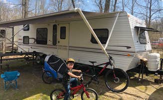 Allison K.'s photo of rv camping at Nerstrand Big Woods State Park Campground near Montgomery, MN