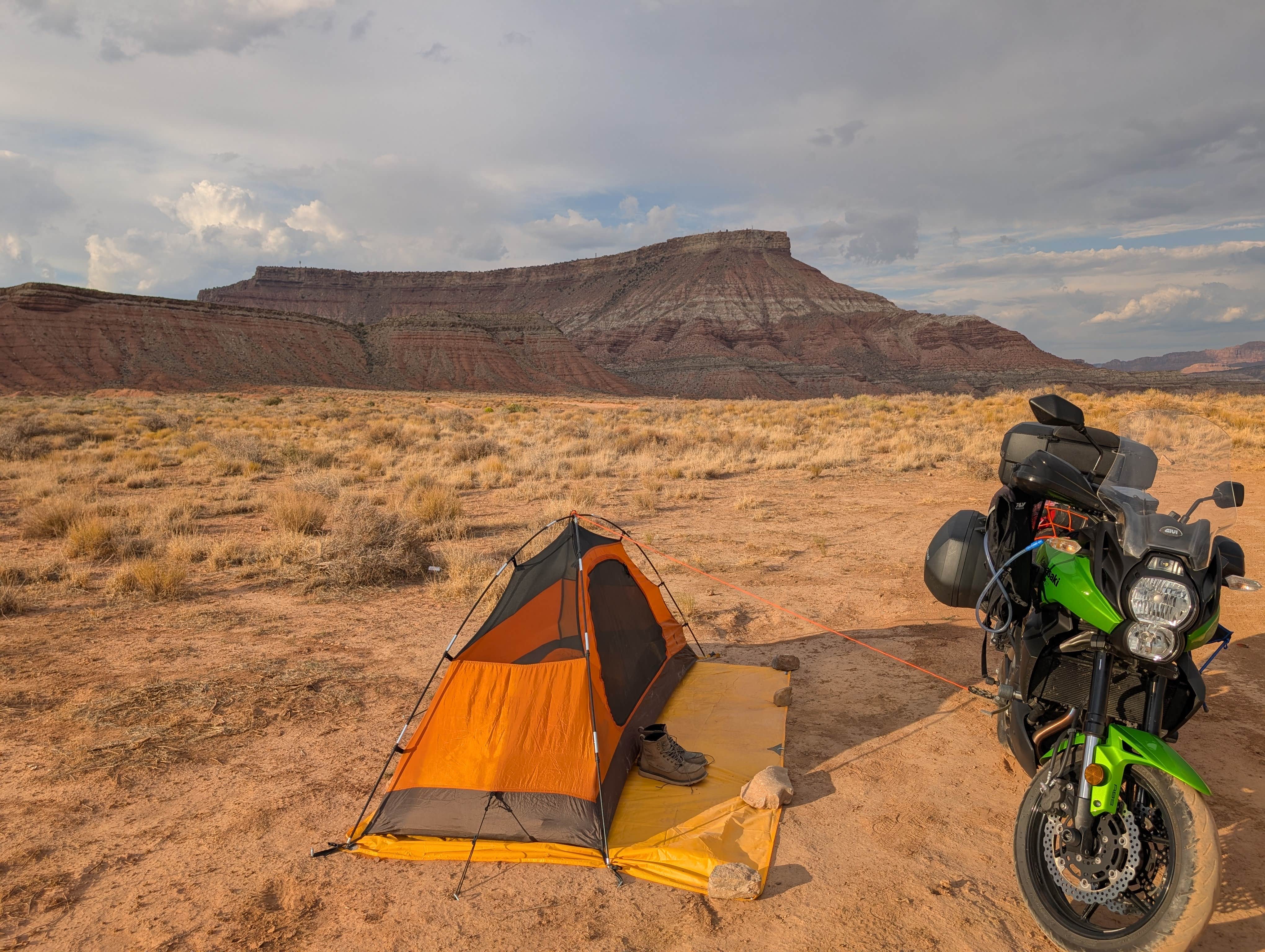 Kyle K.'s photo at Hurricane Cliffs BLM dispersed #54 near Leeds, UT