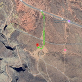 Review photo of Hurricane Cliffs BLM dispersed #54 by Kyle K., August 28, 2025