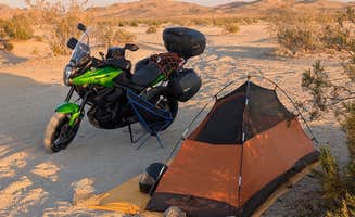 Kyle K.'s photo of tent camping at Stoddard Valley OHV near Yermo, CA