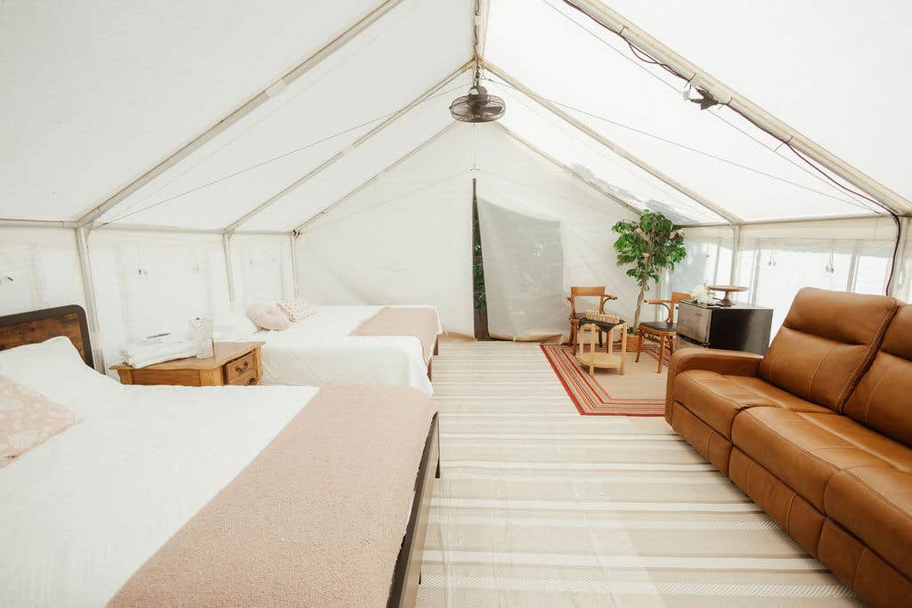 The Dyrt's photo of glamping accommodations at Leeric Lodge & Resort on Center Hill Lake near McMinnville, TN