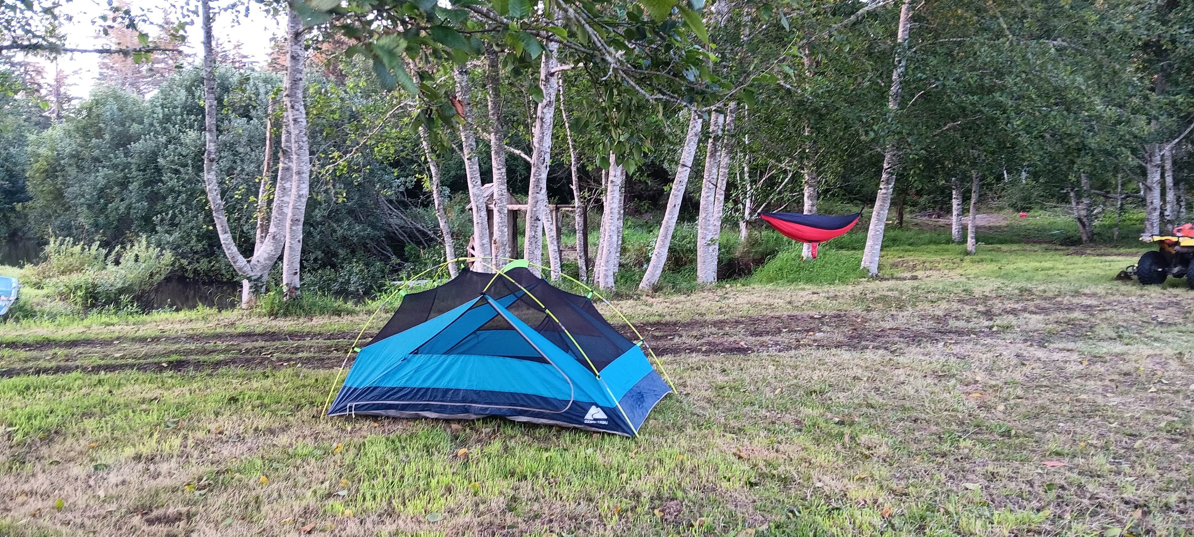 Stacy Rae B.'s photo of tent camping at Beach Bums Camp N Ranch near Westport, WA