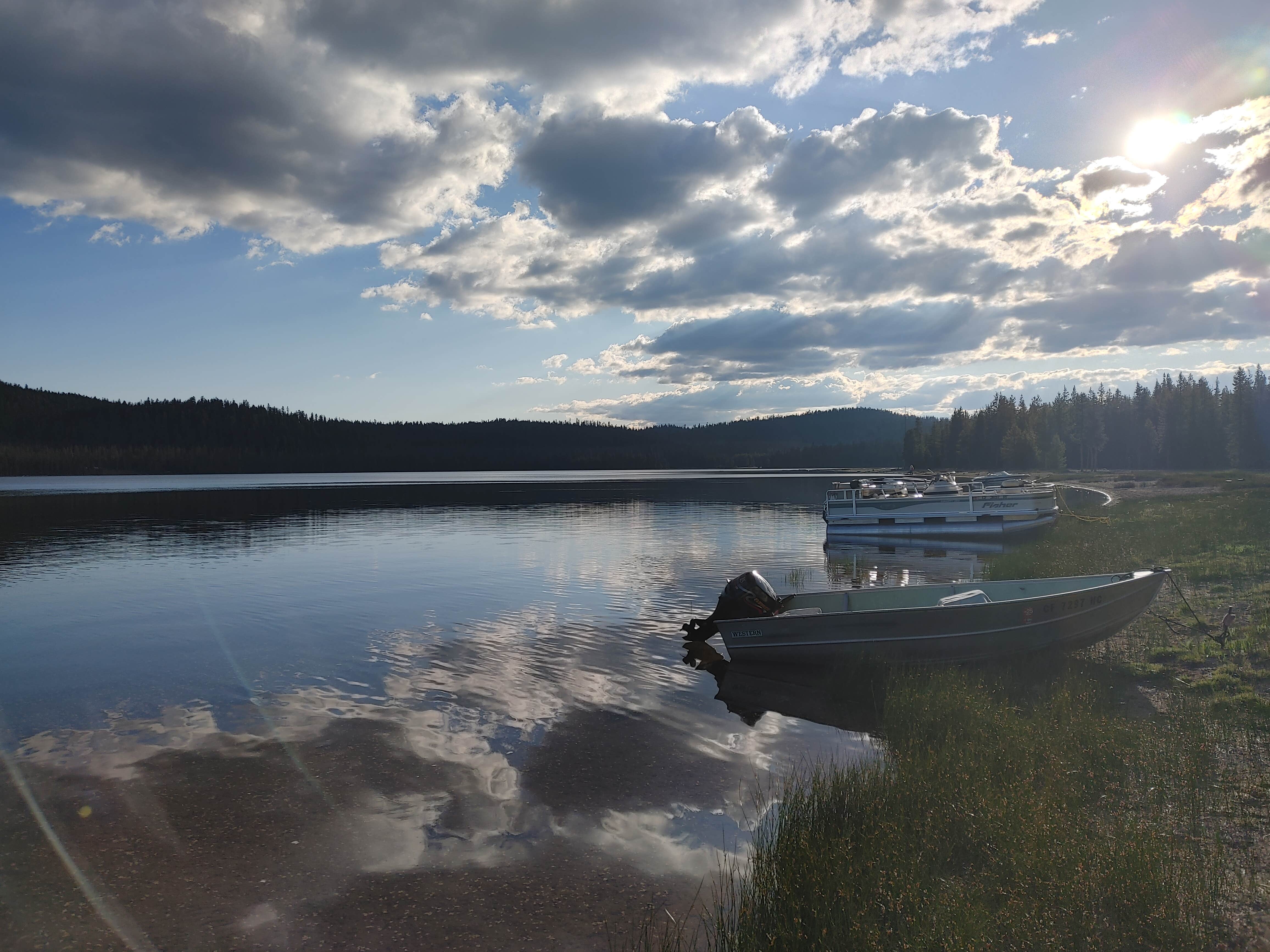 Camper submitted image from Medicine Lake Campground - 1