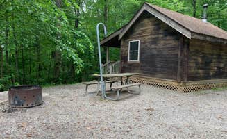 Ethan K.'s photo of glamping accommodations at Jenny Jump State Forest near Trenton, NJ