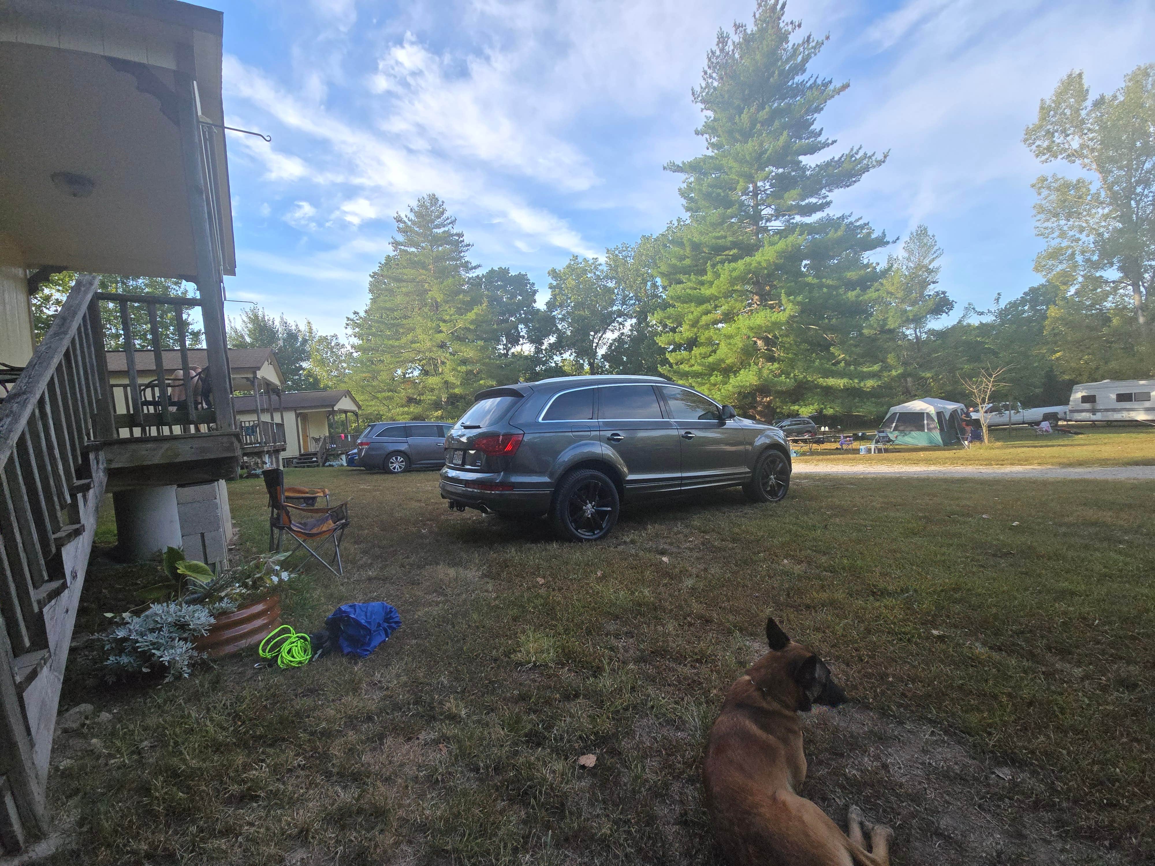 Jonathan D.'s photo of camping with pets at Gasconade Hills Resort near Fort Leonard Wood, MO