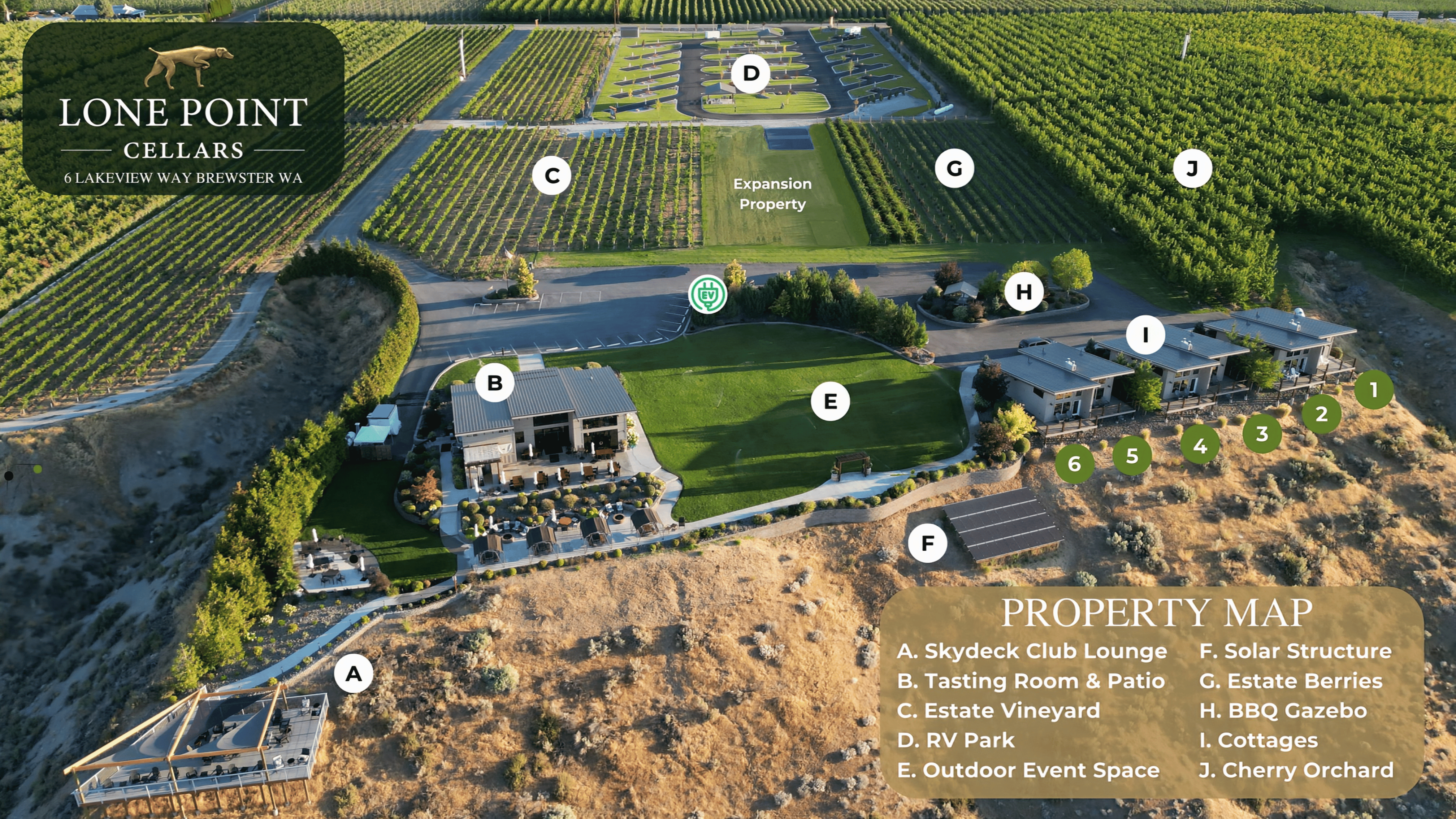 Lone Point C.'s photo of camping with pets at The Park at Lone Point Cellars near Conconully, WA