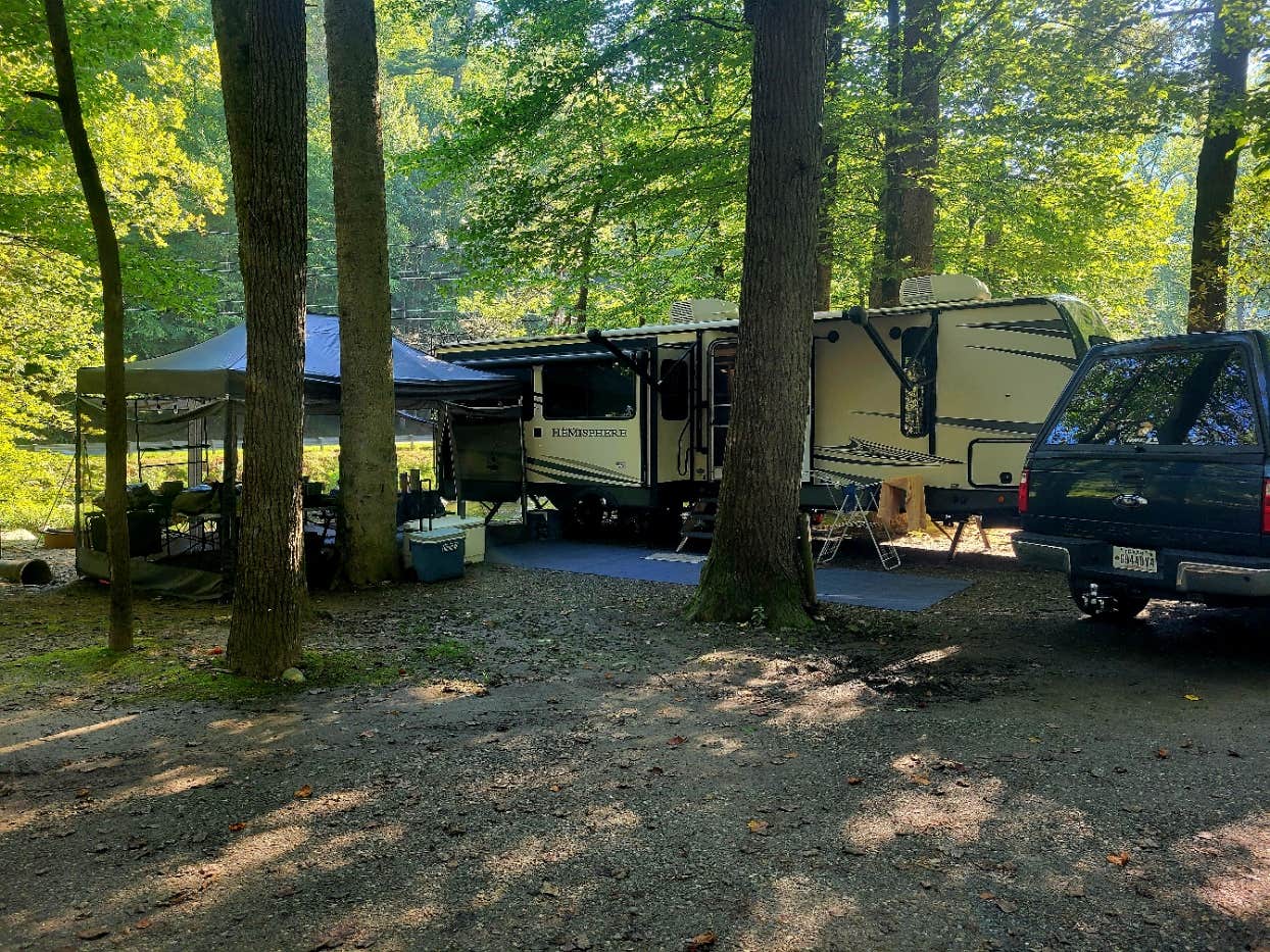 Camper-submitted photo at Yogi in the smokies near Bryson City, NC