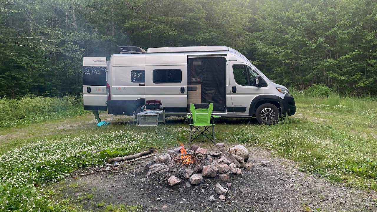 Camper-submitted photo at Statton Pond Camp on Forest Road 71 near Whately, MA
